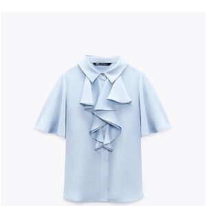 BNWT ZARA silky short sleeve blouse
NWT/NEW